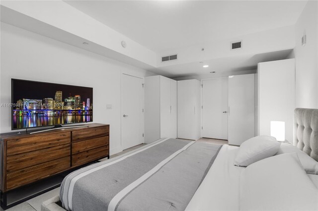 1010 Brickell Ave Unit 1607, Miami, FL 33131 - bedroom with visible vents and recessed lighting
