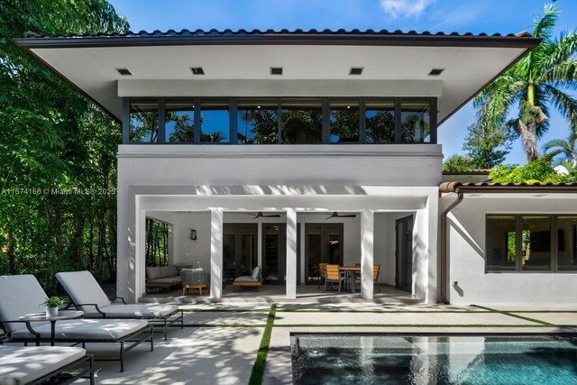 mediterranean / spanish-style house featuring a garage