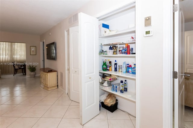 view of pantry