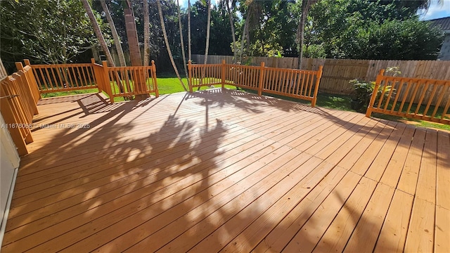 view of deck