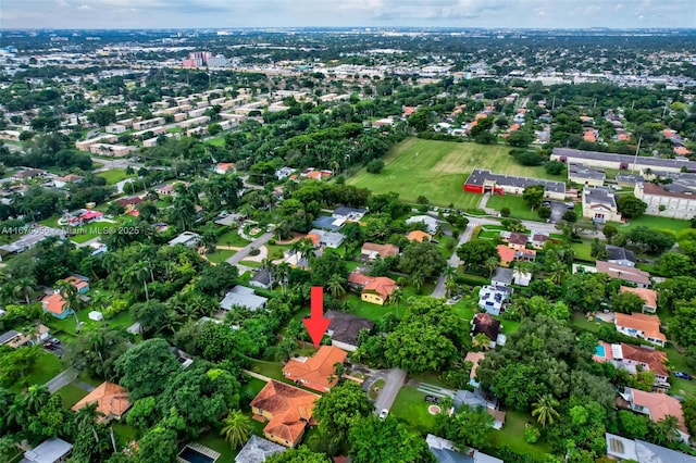 aerial view