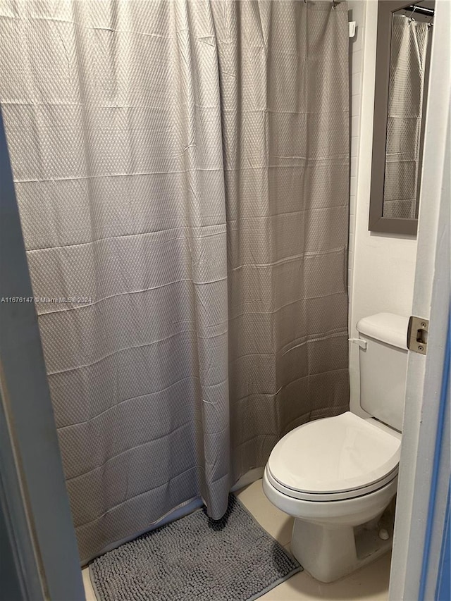 bathroom with toilet