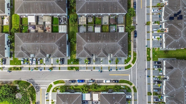 birds eye view of property featuring a residential view