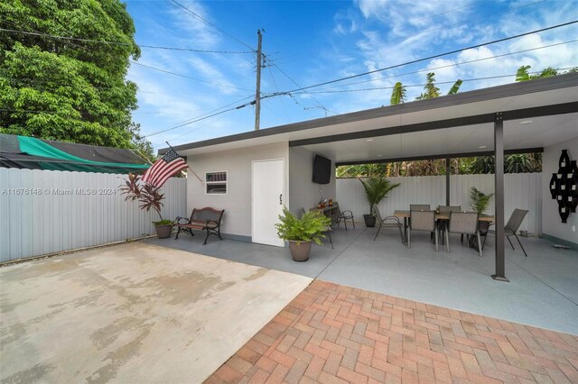 view of patio / terrace