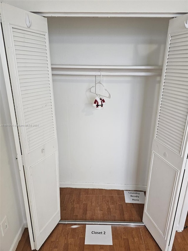 view of closet