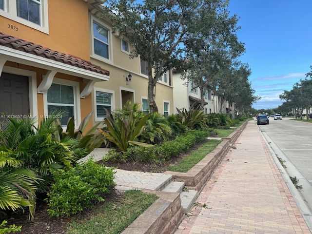 view of street