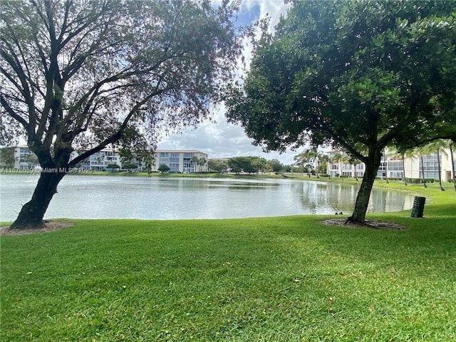 view of water feature