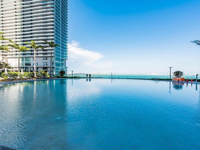 view of water feature