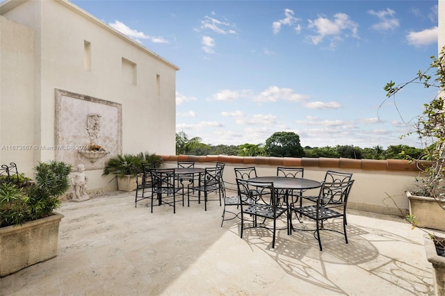 view of patio / terrace