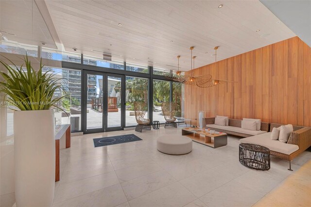 88 SW 7th St Unit 3806, Miami, FL 33130 - kitchen with white cabinetry, open floor plan, modern cabinets, and healthy amount of natural light