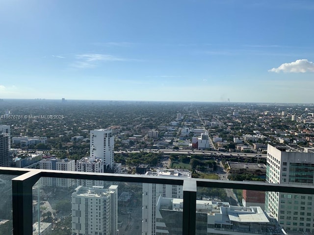 88 SW 7th St Unit 3806, Miami, FL 33130 - balcony featuring a view of city