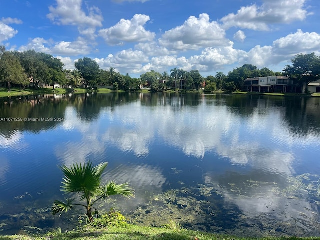 property view of water