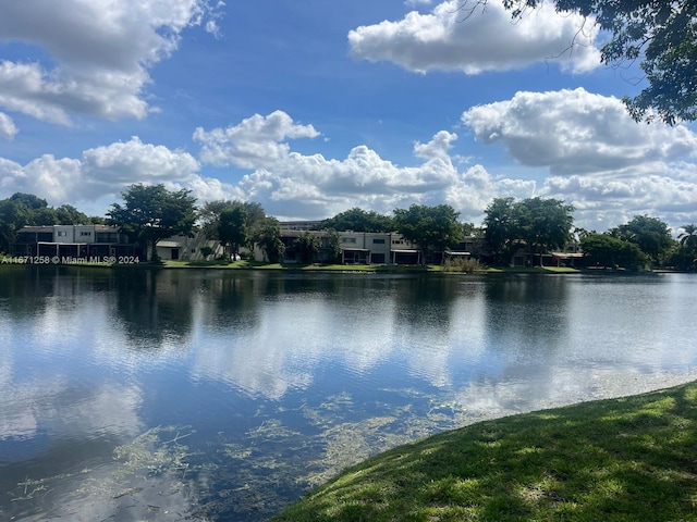 property view of water