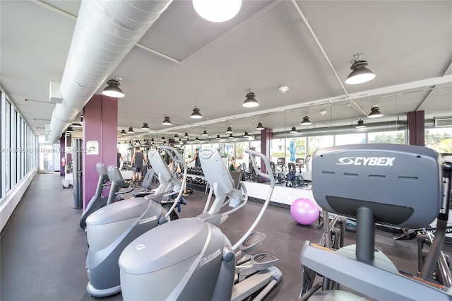 100 Lincoln Rd Unit 1201, Miami Beach, FL 33139 - view of gym