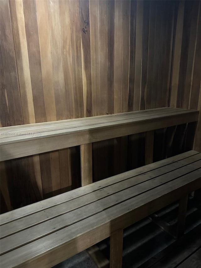 3300 NE 192nd St Unit 414, Aventura, FL 33180 - sauna / steam room featuring wood walls