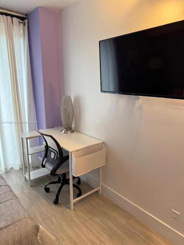3300 NE 192nd St Unit 414, Aventura, FL 33180 - office with light wood-type flooring and baseboards