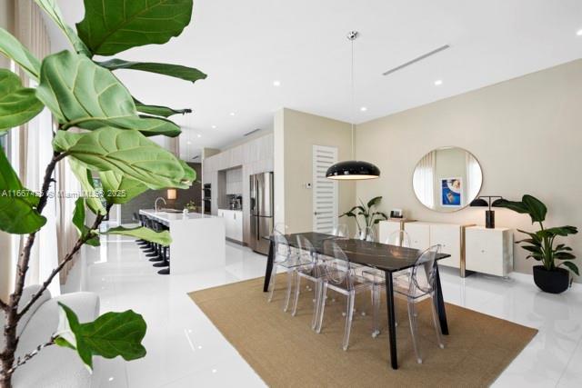 living room featuring a wealth of natural light