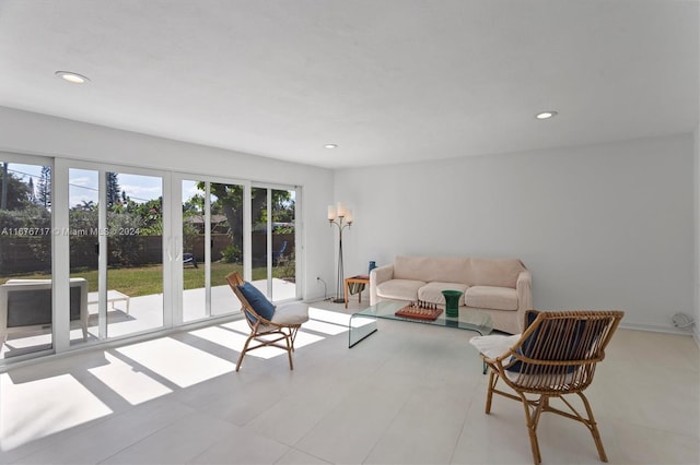 view of living room