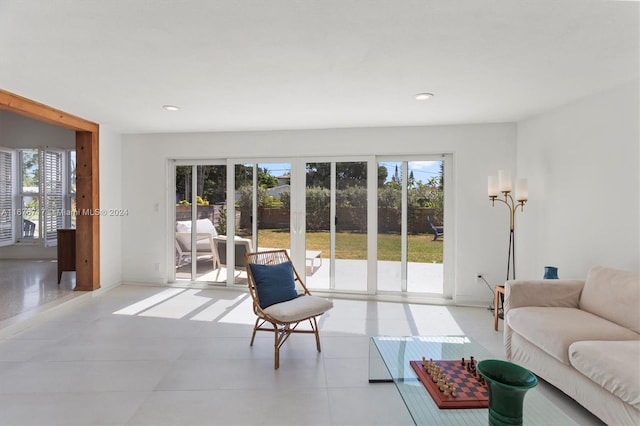 view of living room