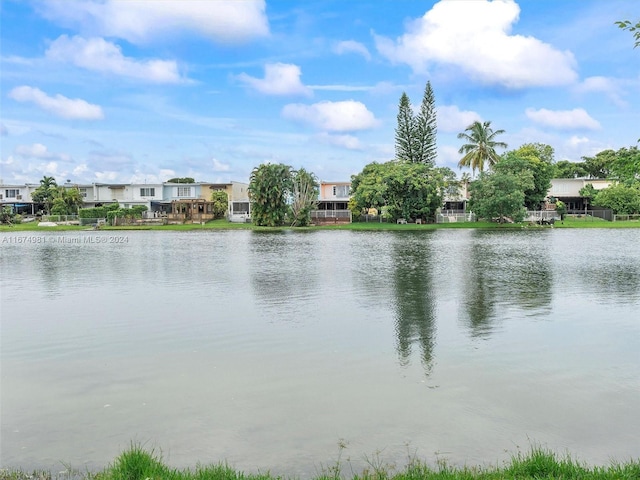 property view of water