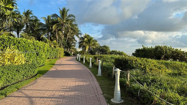 view of property's community
