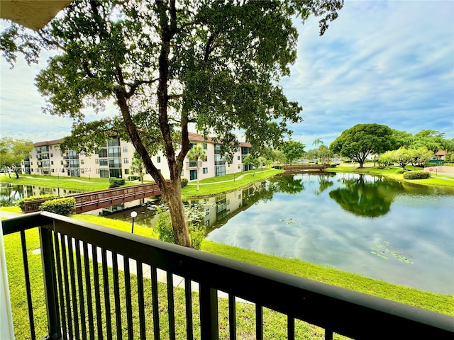 property view of water