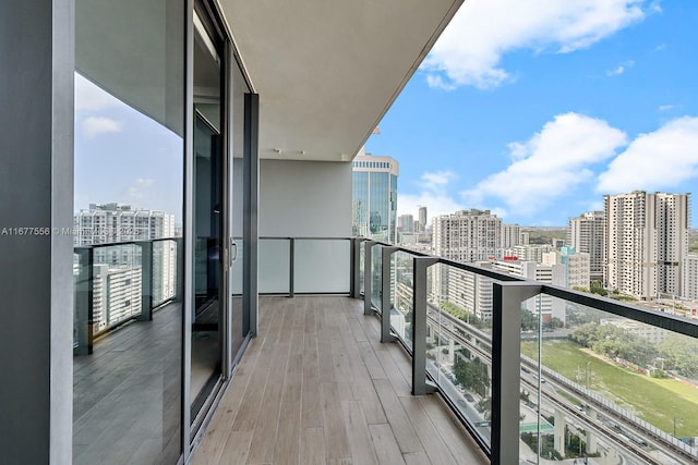 88 SW 7th St Unit 1710, Miami, FL 33130 - balcony featuring a view of city