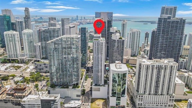 88 SW 7th St Unit 1710, Miami, FL 33130 - view of city with a large body of water