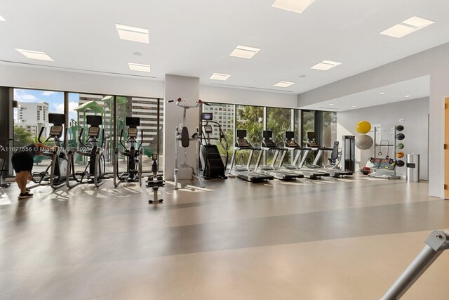 88 SW 7th St Unit 1710, Miami, FL 33130 - view of workout area