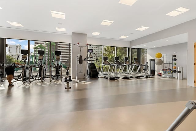 88 SW 7th St Unit 1710, Miami, FL 33130 - view of exercise room