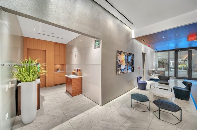 88 SW 7th St Unit 1710, Miami, FL 33130 - common area featuring wood walls