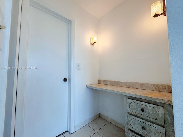 bathroom featuring tile patterned floors