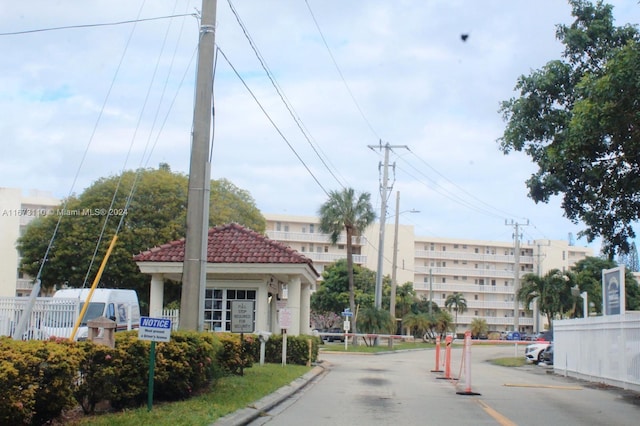 view of street