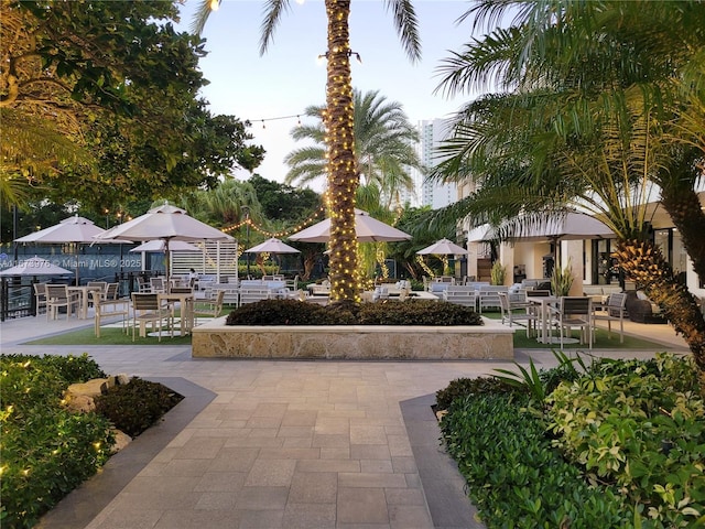 3000 Island Blvd Unit 2404, Aventura, FL 33160 - view of home's community with a patio