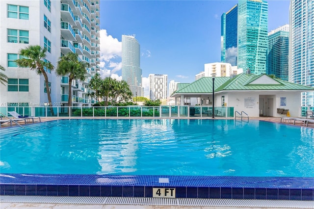 view of swimming pool