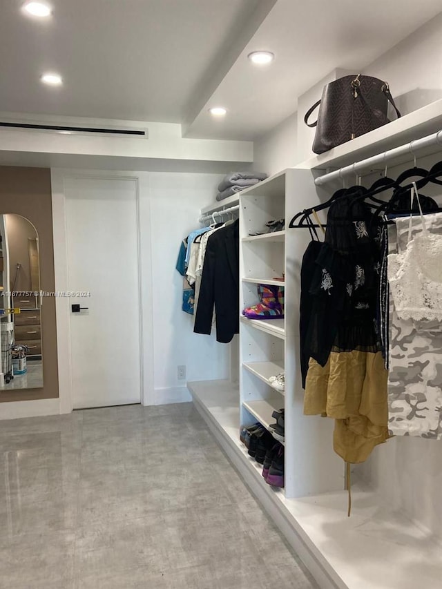 view of spacious closet