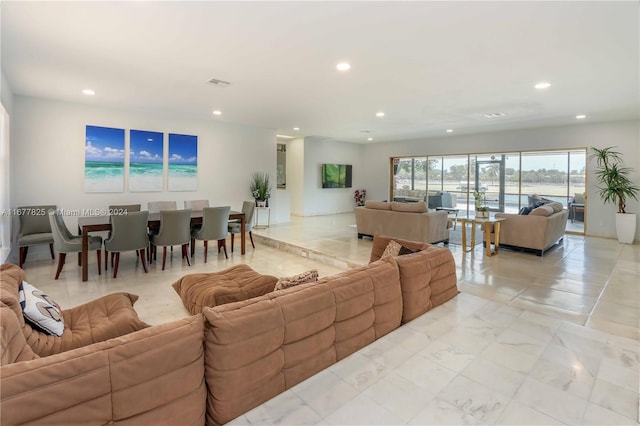 view of living room