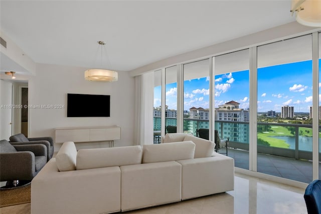 view of living room