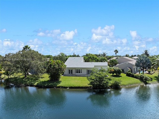 property view of water