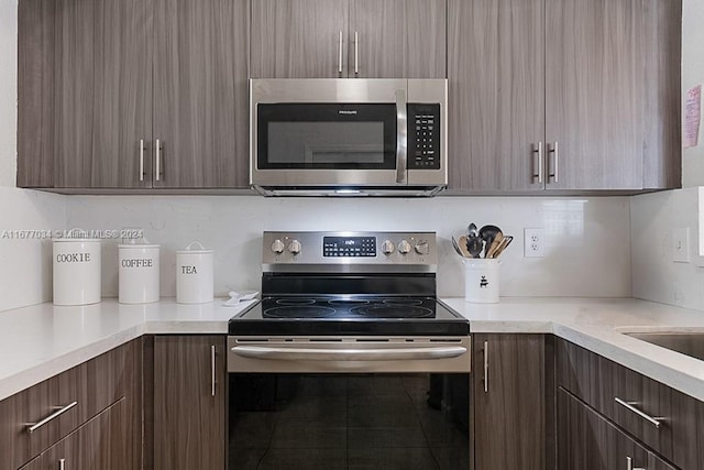 kitchen featuring stainless steel appliances