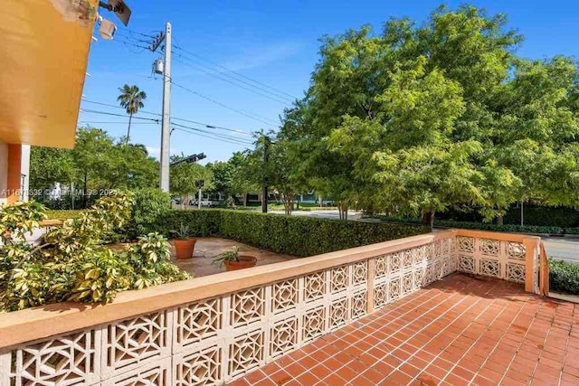 view of patio / terrace