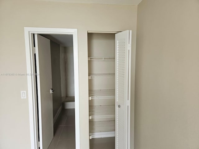 view of closet