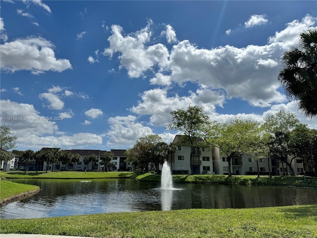 property view of water