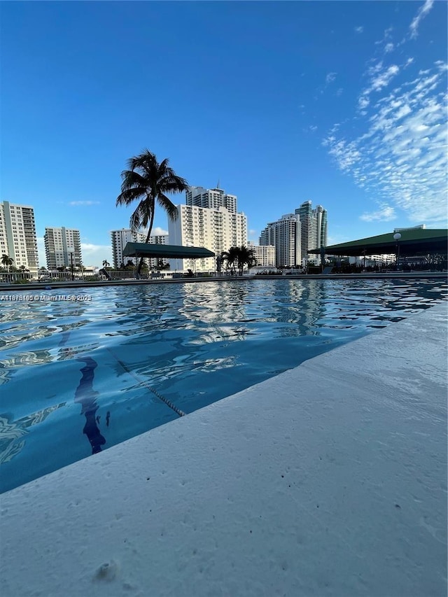 view of pool