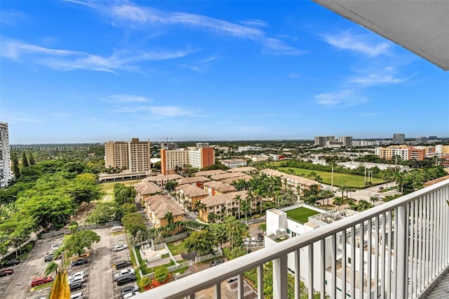 2801 NE 183rd St Unit 1603W, Aventura, FL 33160 - balcony with a city view
