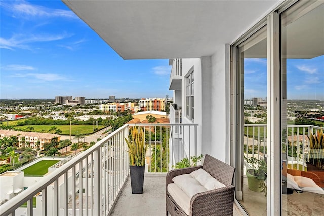 2801 NE 183rd St Unit 1603W, Aventura, FL 33160 - balcony with a city view