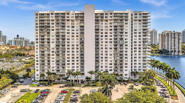 2801 NE 183rd St Unit 1603W, Aventura, FL 33160 - view of property with a city view and a water view