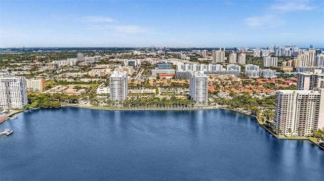 2801 NE 183rd St Unit 1603W, Aventura, FL 33160 - aerial view with a city view and a water view