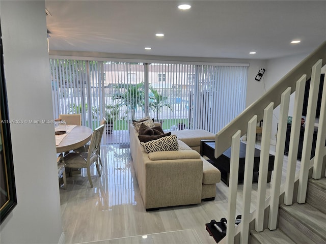 view of living room