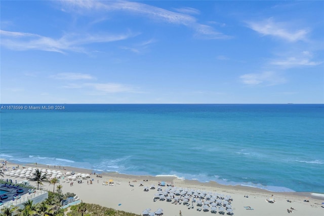 4111 S Ocean Dr Unit 1201, Hollywood, FL 33019 - water view with nearby beach